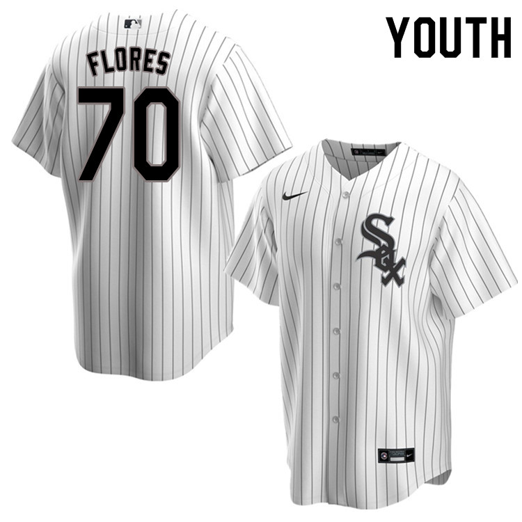Nike Youth #70 Bernardo Flores Chicago White Sox Baseball Jerseys Sale-Pinstripe